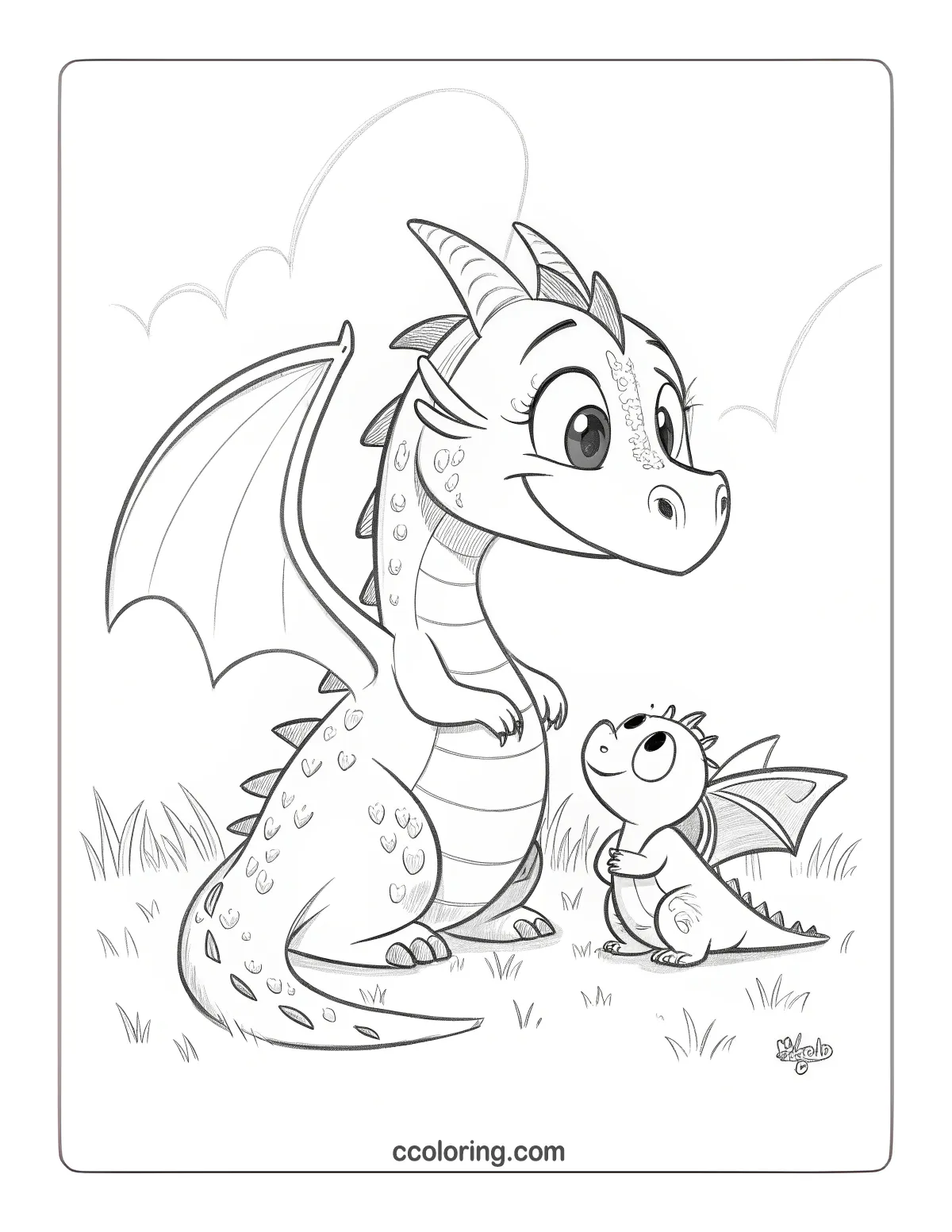 baby Hideous Zippleback dragon
