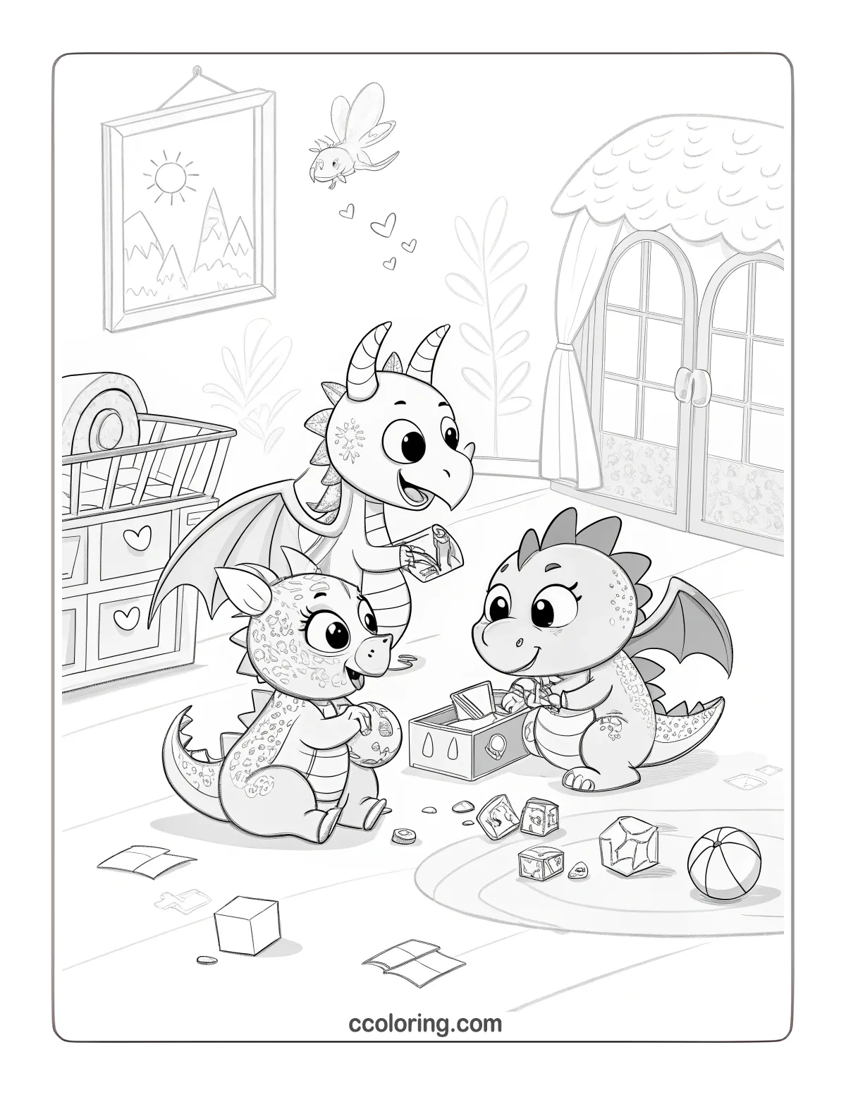 baby dragons including a tiny Toothless