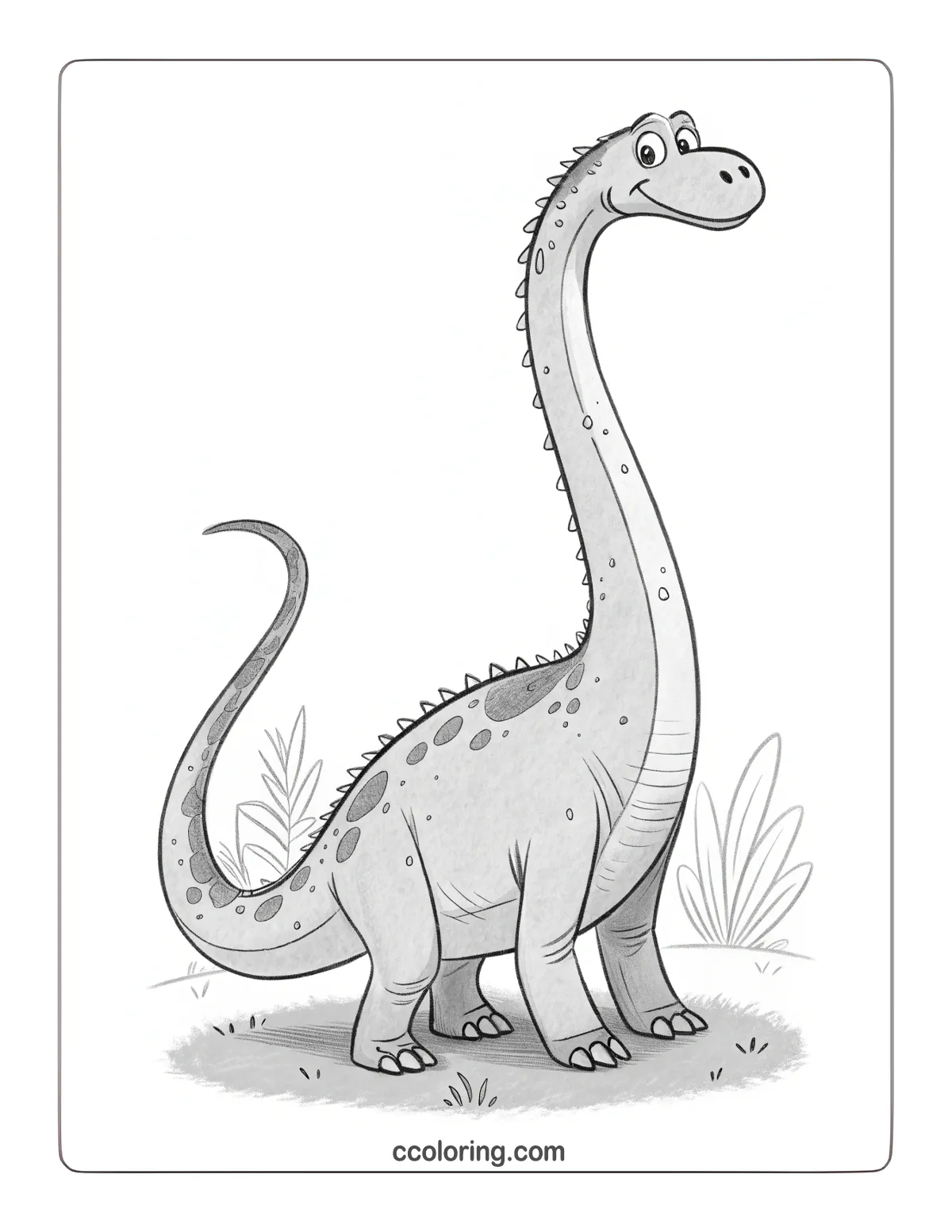 dragon coloring page Argentinosaurus